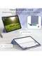 2024 iPad Pro 11" Case (M4, 5th Gen) - Smart Case with Pencil Holder, Touch ID Support, Auto Wake/Sleep Function (Lavender) - 5