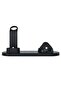 Multi-Function Charging Stand Compatible with iPhone, Android Micro USB & Type-C Phone Wireless 3 in 1 Rotatable Charging Dock - Black - 4