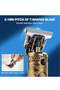 Professional Beard Trimmer,Cordless Electric Self Hair Clippers with LCD Screen,Precision Outliner Trimmer - 3