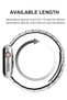 Compatible with Apple Watch Band Series 5 44mm 42mm, Stainless Steel iWatch Band with Butterfly Folding Clasp for iWatch Band Series 5/4/3/2/1 - 3
