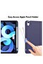 Slim Stand Case for iPad Air 13-Inch M2 (2024) - Navy Blue, Smart Shell - 3