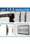 Large Tilting TV Wall Mount Bracket | 42-80 Inch | 220 Pound Capacity | VESA Compatible - 5
