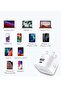 Galaxy A04/A04s/A04 Core 20W Dual Port USB C Fast Charger PD&QC 3.0 Wall Adapter (WHITE) - 7