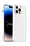Designed For iPhone 14 Pro, Silicone Slim Shockproof Case with Soft Scratch Resistant Microfiber Liner
