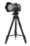 KP-2264 Professional Aluminium Tripod Monopod for All DSLR Cameras (Black)