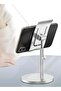 Adjustable Desktop Mobile and Tablet Holder – Durable Aluminum Alloy Phone Stand with Flexible Viewing Angles - 5