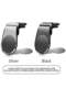 Metal Magnetic Car Holder For Smartphones - Black and Silver - 6