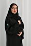 عباية كريب بقيطان اسود