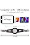 IPad and Mobile Phone Tripod Stand, Height Adjustable 20-60 Inch with 360 Degree Rotating Tablet Holder - 5