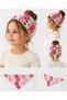 Children's Women's Colorful Mesh Knitted Bandana Summer Hollow Out Knitwear Hair Bandana Beach Compatible