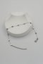Silver Color Star Figured Women's Anklet - Stainless Steel Anklet - 6