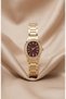 Lorette Women's Steel Watch Gold Color & Burgundy Dial Vintage Old Money Classic Elegant Premium Women's Wristwatch |   Limited Edition 2026 - 6