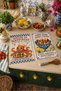 Brewing up Happiness Good Food Good Tides Sea-Themed Mediterranean Stylish 2-Piece Kitchen Towel Set 35X55 - 7