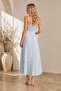 Floral Patterned Dress with Lace Detail - 4