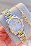 Women's Watch Gold Silver Original Steel 3Atm Waterproof 2 Year Warranty Invoice Is Issued - 3