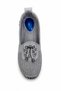 Gray Genuine Leather Women's Sports Ballerinas with Gel Sole and Flexible Sole Casual Shoes - 3