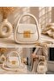 Naia Mini Hand and Shoulder Bag – Ecru - 3