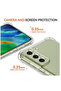 FLARE GADGETS Clear Case for Samsung Galaxy S21 FE 5G with Tempered Glass Screen Protector 3 Pack - 3