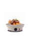 1000W Electric Barbecue Grill with Adjustable Thermostat, Non-Stick Grill Plate for Indoor BBQ