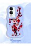 Vivo Y19S Gt 5g Compatible Case Camera Protector Blue Silicone Couple Phone Case Floral Pattern - 2