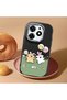 Tecno Spark 10 Pro Compatible Case Camera Protective Black Silicone Couple Phone Case with Line Pattern - 2