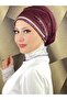 Crystal Stone Evening Dress Shawl Bonnet - 4