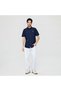 Men’s Cotton Oxford Slim Fit Short-Sleeve Shirt with Embroidery - 2