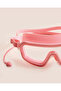 Kids Pink Swimming Goggles With Earplugs - 4