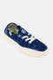 Kids Boy Circle Vee Lace Up Outdoor Sneakers Shoes, Navy