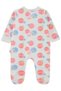 Watercolor Star Emp Bandana 1-9 Months Jumpsuit - Ecru - 2