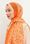 Tencel Monare Shawl Coral Orange - 7