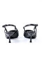 Genuine Leather Black Back-Strapped Heeled Women's Shoes - Z8256 - 5