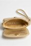 Women's Gold Color Stylish Design Mini Hand and Shoulder Bag - 6