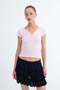 Buttoned Basic T-Shirt P0456 - 5