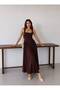 Square Neck Maxi Dress Suitable for Casual and Formal Occasions - 4