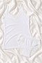 2-Piece White/Black Lace Cotton Non-Padded Athlete Underwear Set - 5