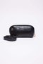 Women's Faux Leather Portfolio Bag with Metal Logo - 4