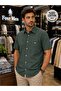 100% Cotton Linen Short-Sleeved Shirt - 2