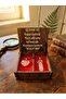 Rose Quartz Stone Natural Stone Double Necklace Set with Wooden Box