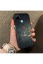 Realme C25Y Compatible Silicone Edge Hard Back Case Couple Phone Case with Airplane Pattern - 3