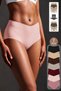 . 6-Piece High Waist Laser Cut Hip Lifting Ultra Flexible Women's Sports Yoga Daily Panties Set - 2