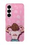 Samsung Galaxy S23 Plus Compatible Printed Transparent Phone Case |   Collection: Queenmode Femme