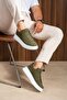 Zrc2623 - High Quality Luxen Thick Sole Suede Men's Sneaker Khaki - 6