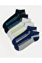 Men Assorted Stripe Ankle Length Socks 3 Piece Set