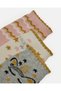 Infant Girls Assorted Ankle Length Socks 3 Piece Set - 3