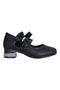 Herbebe 355 Black Girls' 5cm Heeled Shoes - 2