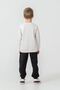 Boy's Printed White Long Sleeve Tracksuit Set Us2613-C-V2 - 4
