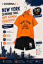 New York Harbor Printed Children's Set – T-Shirt & Shorts 2-Piece Combination |   Trendy Summer Set for Ages 1-12