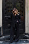 Side-Slit Jacket and Pants Suit - 2
