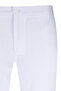 White Regular Fit Side Pocket 100% Cotton Jogger Pants - 2